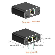 1000Mbps Ethernet Splitter Network Adapter RJ45 1X2 1X3 1X4 LAN Extender for PC Computer Router Switch Works At The Same Time