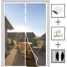 No-Drill Magnetic Mesh Door Curtain - Invisible Mosquito & Insect Proof Screen for Home Use