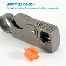 1PCS Ethernet Cable Stripper RJ45 Cat5 Cat6 Network Hand Tool Pliers Line UTP FTP Coax Coaxial Cutter Wire Stripping Tool