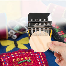 Knitting Tools Small Frame Small Loom Hand Tapestry Wood Loom Weaving Frame Darning Machine For Mending Clothes and Jeans