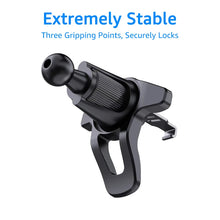 Car Phone Holder Accessories Universal 17mm Ball Head Base for Car Air Vent Clip Mobile Cellphone Support Stand Metal Hook