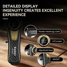 Kemei Hair Clippers Kit Professional DLC Blade Electric Trimmer Men Barber Cordless Shaver KM-2242 KM-2351 KM-3209 Hair Clippers