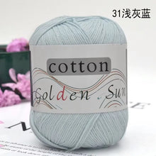 1Pc 50g Hand knitting 100% cotton yarn soft crochet yarn to knit sweater blanket hat line crocheting amigurumi doll bag threads