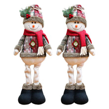 casa decoração decoracion casa Home decoration Christmas Santa Snowman-Reindeer Christmas Decoration Leg Table Mantel Decoration