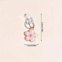 Sakura Flower Phone Dust Plug Pendant for iPhone and Type-C Charging Ports - image 4
