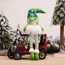LED Christmas Decorations Light Bedroom Christmas Gnomes Plush Doll Ornaments Knited Elf Dwarf Gift Home Indoor Table Decor Lamp