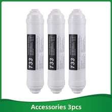 T33 Coconut Carbon Block Filter for Household RO Reverse Osmosis 10 Inch Quick Connect High Efficiency Water Purification