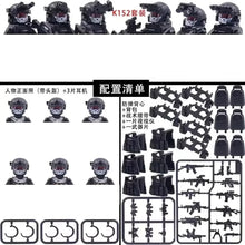 DIY assembling toys for the building block model MOC scene of the gun arsenal of military base. party favors for kids birthday