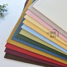 110x50cm High Quality Cotton Waffle Thick Fabric for Hotel Bathrobe Pajamas Absorbent Breathable DIY Home Textile Sewing Cloth