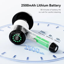Electric Cleaning Brush Household Cleaning Device Wireless Power Spin Scrubber with 7 Brush Heads Rotary Scrubber with 2 Speeds