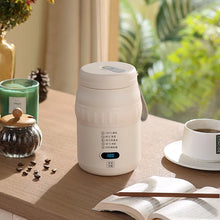 500ml Electric Kettle Cooking Pot Stew Cup Multicooker Car Travel Heating Cup Boil Water Cup Thermo Pot Portable Kettle 220V