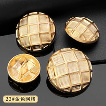 Vintage Gold Metal Shank Buttons, 10 Pcs Round Buttons for Suits and Coats - image 29