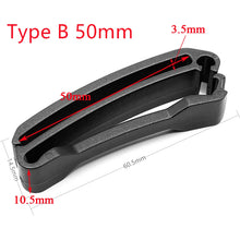 10 Pcs/Pack Quick Slip Keeper Buckle End Clip Slider Black For Molle Tactical Backpack Adjusting Strap Webbing 15-50mm