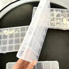 28Grids Transparent Plastic Storage Jewelry Box Compartment Adjustable Container Storage Boxes Beads Ring Earring Organizer Case