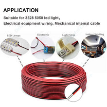 2/3/4/5/6 Pin LED Extension Cable 22 20 18 Gauge 12V Electrical Wire For 5050 SMD RGB RGBW WS2812B LED Strips Bulb JST Connector