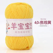 50g 1pc Hand Knitting Milk Cotton Yarn Knitted Blanket Sweater Scarf Doll Crochet Yarn wool thread line Crocheting amigurumi