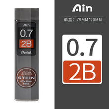 1 unidad de minas Pentel C275 STEIN antiroturas para portaminas de dibujo manga, especial para bocetos de estudiantes 0,2/0,3/0,5/0,7/0,9 mm