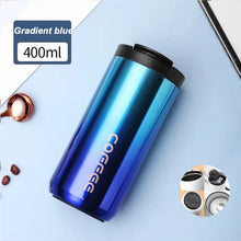 Stainless Steel Coffee Thermos Bottle Thermal Mug Leakproof Car Vacuum Flasks Coffee Cup Travel Portable Insulated Bottles