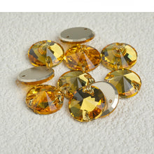 VC Wholesale Rivoli Top Quality K9 Glass Sew On Rhinestones Crystal Box-packed Flatback Sewing Stones For Garment Decorations