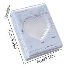 40 Pocket Photo Organizer Card Binder Album PVC Card Collection Book Korean-style Instant Photo Protective Organizer Bag