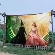 W-Wicked Part One Movie flag For Picnic Party Camping Banner Outdoor Atmosphere Cloth