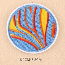 UFO Alien Rocket Space Patch for Clothing Punk Embroidered Patches On Clothes DIY Parches Applique