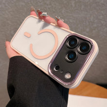 Funda magnética original 2025 para iPhone 17 11 12 13 16 Pro Max Air 14 15 16 Plus con carga inalámbrica Magsafe, protectora