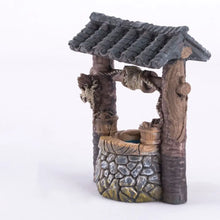 Cute Resin Miniature Statue Mini House Figurines Chinese Rural Sense DIY Scene Statue Bonsai Decor Fairy Garden Micro Landscape