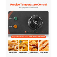 SucceBuy 12L Electric Deep Fryers Dual Tanks for Fast Food Restaurant or Camping Picnic Fried Chicken Frying Chips French Fries