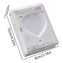 40 Pocket Photo Organizer Card Binder Album PVC Card Collection Book Korean-style Instant Photo Protective Organizer Bag