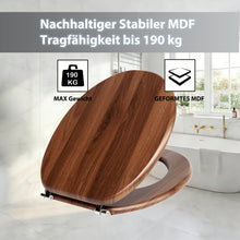 Sainos Universal Wc Seat with Soft Close Toilet Seat Cover Wood Toilet Lid Toilet Seat Many Colorful Motifs Toilet Topper