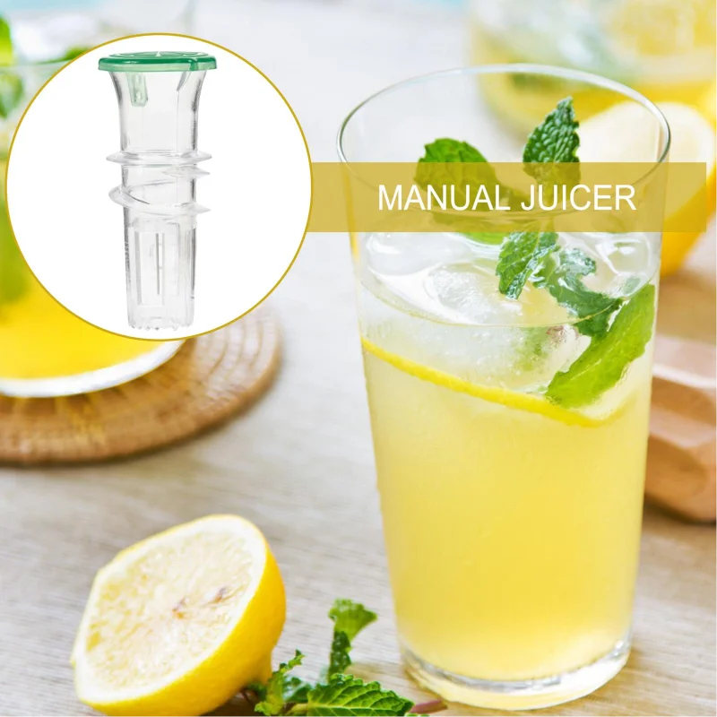 1PC Outdoor Picnic Lemon Squeezer Set Manual Lemon Juicer Screw-Top Hand Juicer Pourer Citrus Squeezer Juice