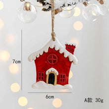 2022 Christmas Tree Decorations Christmas Resin Pendant Ornaments Home Decor DIY Kids Toys Gifts DIY Handmade Jewelry