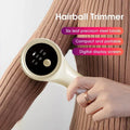 Rechargeable Electric Fabric Shaver with LED Display, Portable Lint/Fuzz/Pill Remover for Clothes/Home Textile, Winter Essential