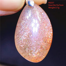 Natural Red Green Strawberry Quartz Arusha Orange Sunstone Pendant Necklace Women Men Jewelry Flash Fashion Stone Beads AAAAAA