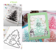 2021 Christmas Metal Cutting Dies diy Scrapbooking Photo Album Decorative Embossing Paper Card Crafts Die