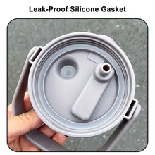 Termo de acero inoxidable de gran capacidad de 2000 ml, botella de vacío portátil, vaso aislado con cuerda, taza térmica para el hogar y exteriores