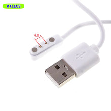 1 Piece Magnetic Charger Cable Wire 2 Pin Pitch 4mm Universal USB Connector Male Adapter Power Charging for Juicer Smart Watch