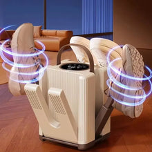 Secador de zapatos plegable de seis brazos ZaiXiao, secador eléctrico de zapatos y botas con control de tiempo, calentador de zapatos doméstico, calentador portátil para calcetines