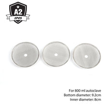 3Pcs Reusable Stainless Steel French Press Coffee Maker Detachable Mesh Filter