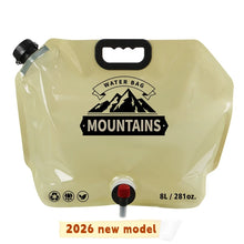 5L/8L/10L Portable Water Bag Folding Bucket Water Container Jug Bottle Pouch Outdoor Travel Camping with Handle Camping Supplies