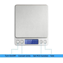 Portable 3000g/0.1g Lcd Digital Kitchen Scale Weighing In Grams And Ounces Used For Kitchen Weighing Jewelry Scale Food Scale