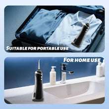 Electric oral irrigator 3 Cleaning Modes USB Rechargeable Waterproof IP65 Oral Irrigator 4 Nozzles Portable Dental Irrigators