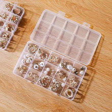 28Grids Transparent Plastic Storage Jewelry Box Compartment Adjustable Container Storage Boxes Beads Ring Earring Organizer Case