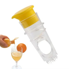 1PC Outdoor Picnic Lemon Squeezer Set Manual Lemon Juicer Screw-Top Hand Juicer Pourer Citrus Squeezer Juice