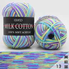 1Pc 50g Milk Cotton Knitting Yarn Crochet Yarn Hand Knitted Line DIY Knit Sweater Scarf Hat sock blanket amigurumi threads 120M