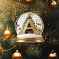 Christmas Tree Decorations Mixed Letter Desktop Ornament Family Portrait Decor Farmhouse Vacation Desktop Decoration Acrylic