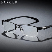 BARCUR Design Anti Blue Light Blocking Reading Glass Design For Computer Myopia Wome Men Prescription Glasses UV400