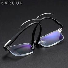 BARCUR Design Anti Blue Light Blocking Reading Glass Design For Computer Myopia Wome Men Prescription Glasses UV400